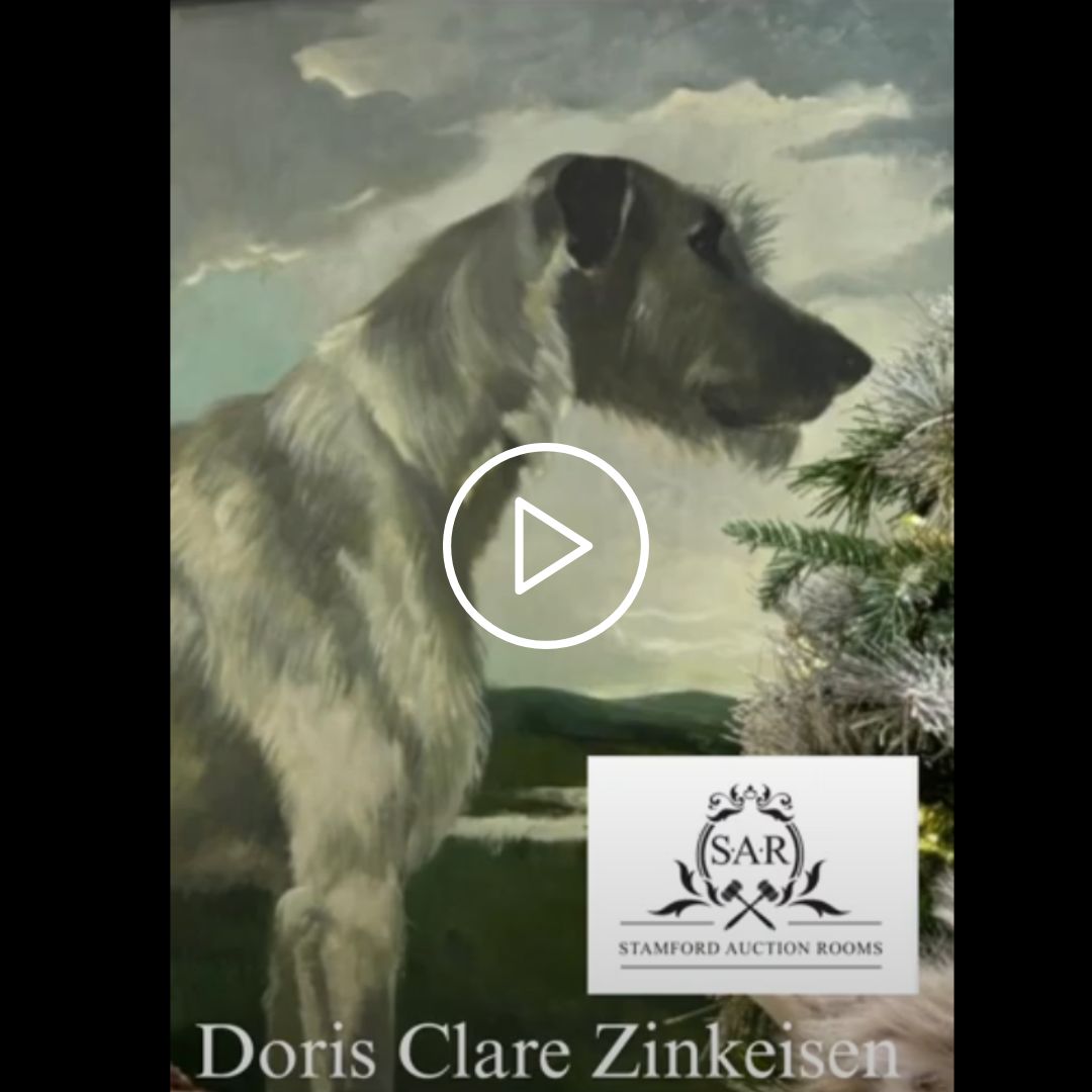 Doris Clare Zinkeisen's Irish Wolfhound